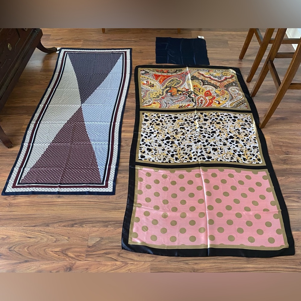 Set of (3) - Assorted Scarves/Wraps